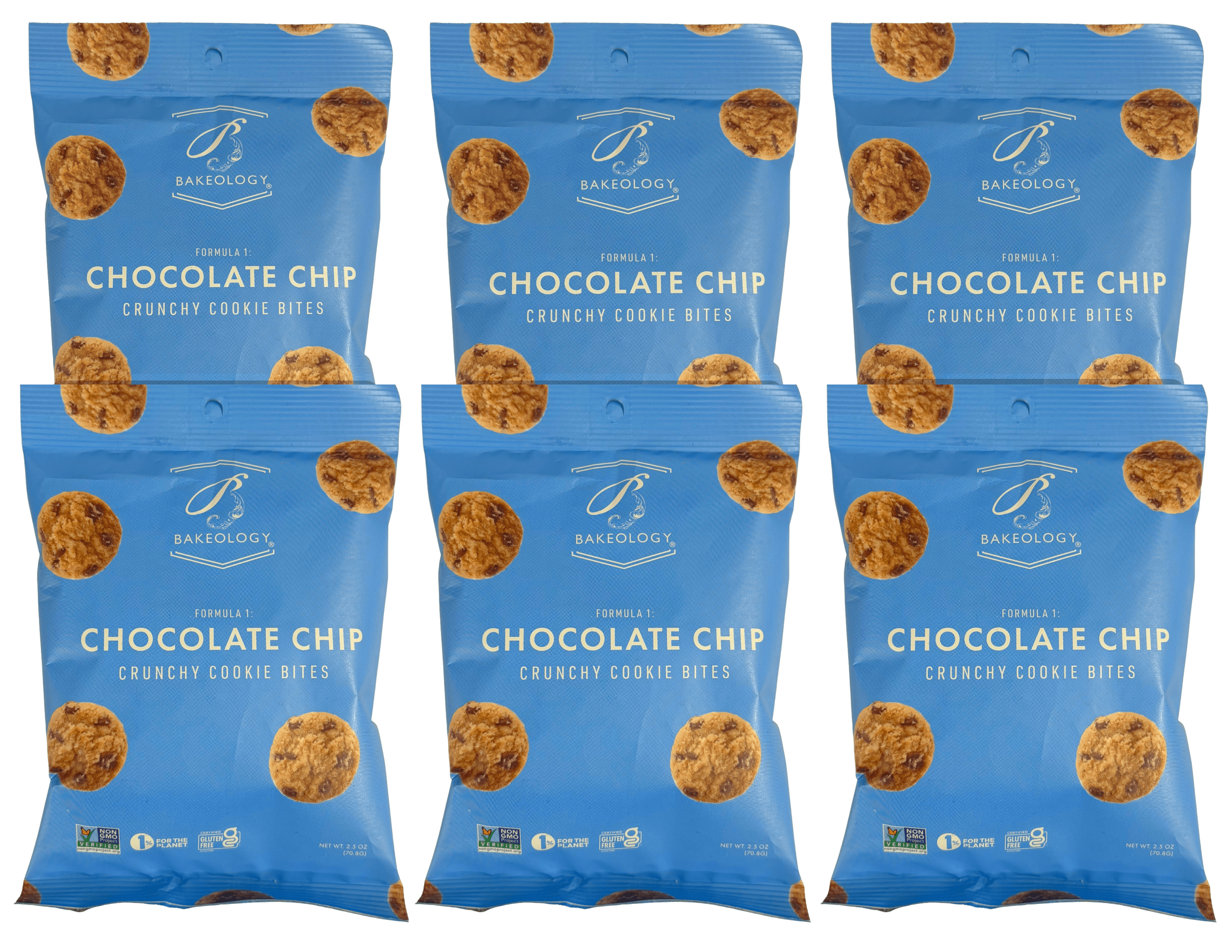 Chocolate Chip Cookie Bites - Gluten-Free, Kosher, Non-GMO - 6