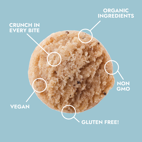 3 pack- Vanilla Chai Cookie Bites, 5 oz bags, Gluten Free, Vegan