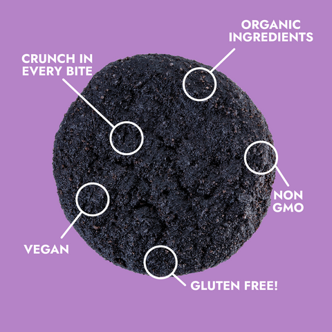 3 pack- Chocolate Cookie Bites, 5 oz bags, Gluten Free, Vegan