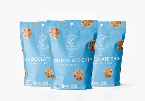 3 pack- Chocolate Chip Cookie Bites, 5 oz bags