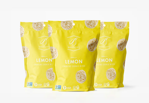 3 pack- Lemon Cookie Bites, 5 oz bags