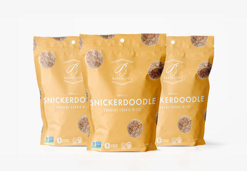 3 pack- Snickerdoodle Cookie Bites, 5 oz bags