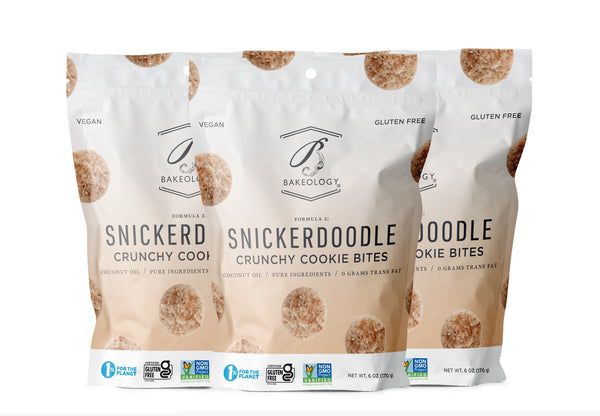 3 pack- Snickerdoodle Cookie Bites, 5 oz bags
